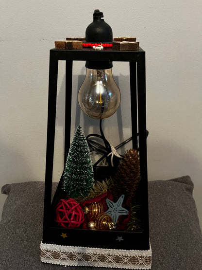 Centre de table Lampe de Noël