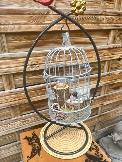 Cage porte bougie