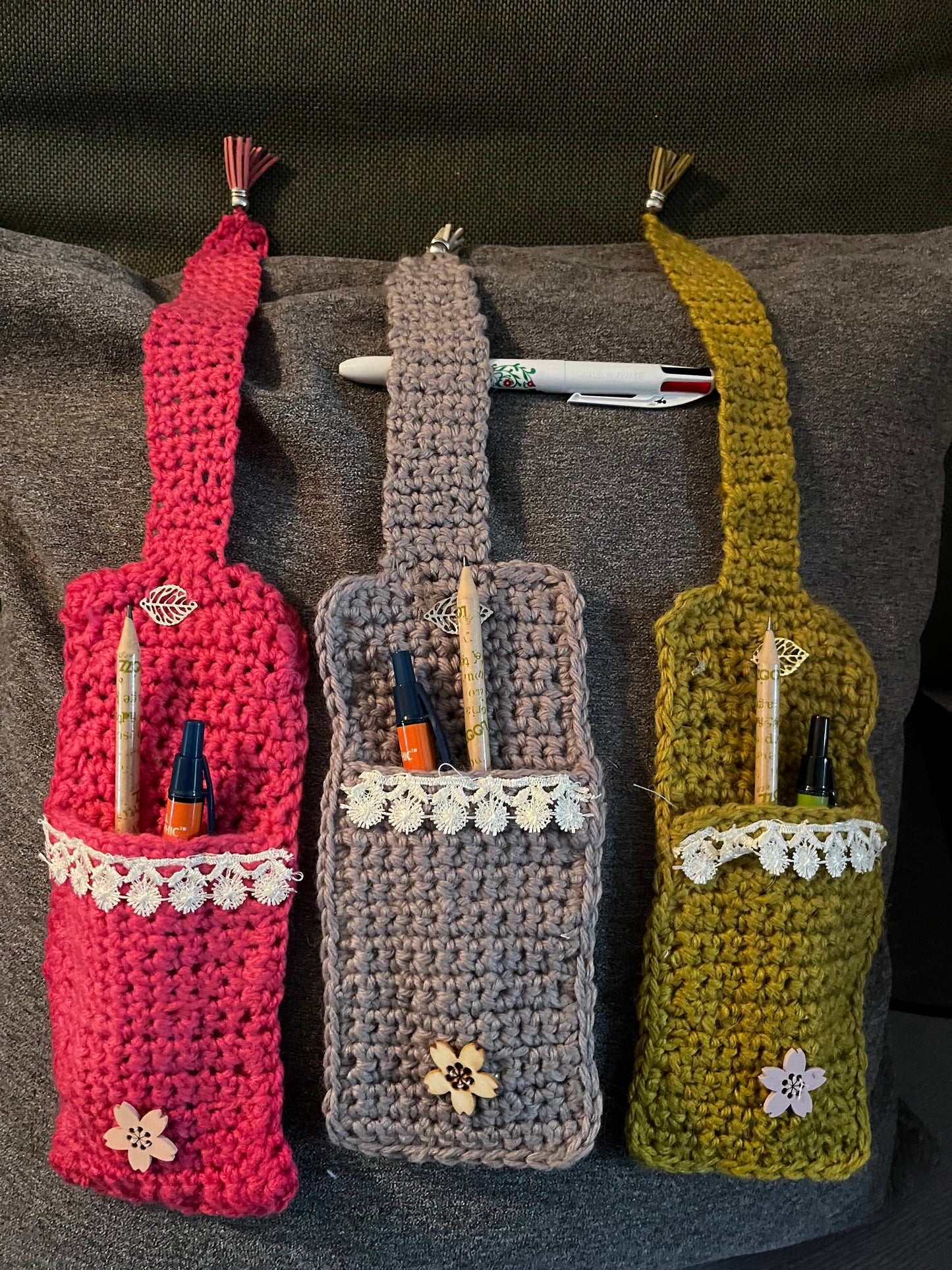 Marque page  en crochet