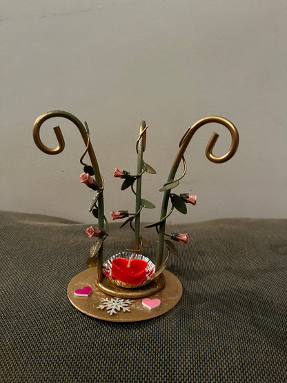 Porte bijoux et bougie cœur