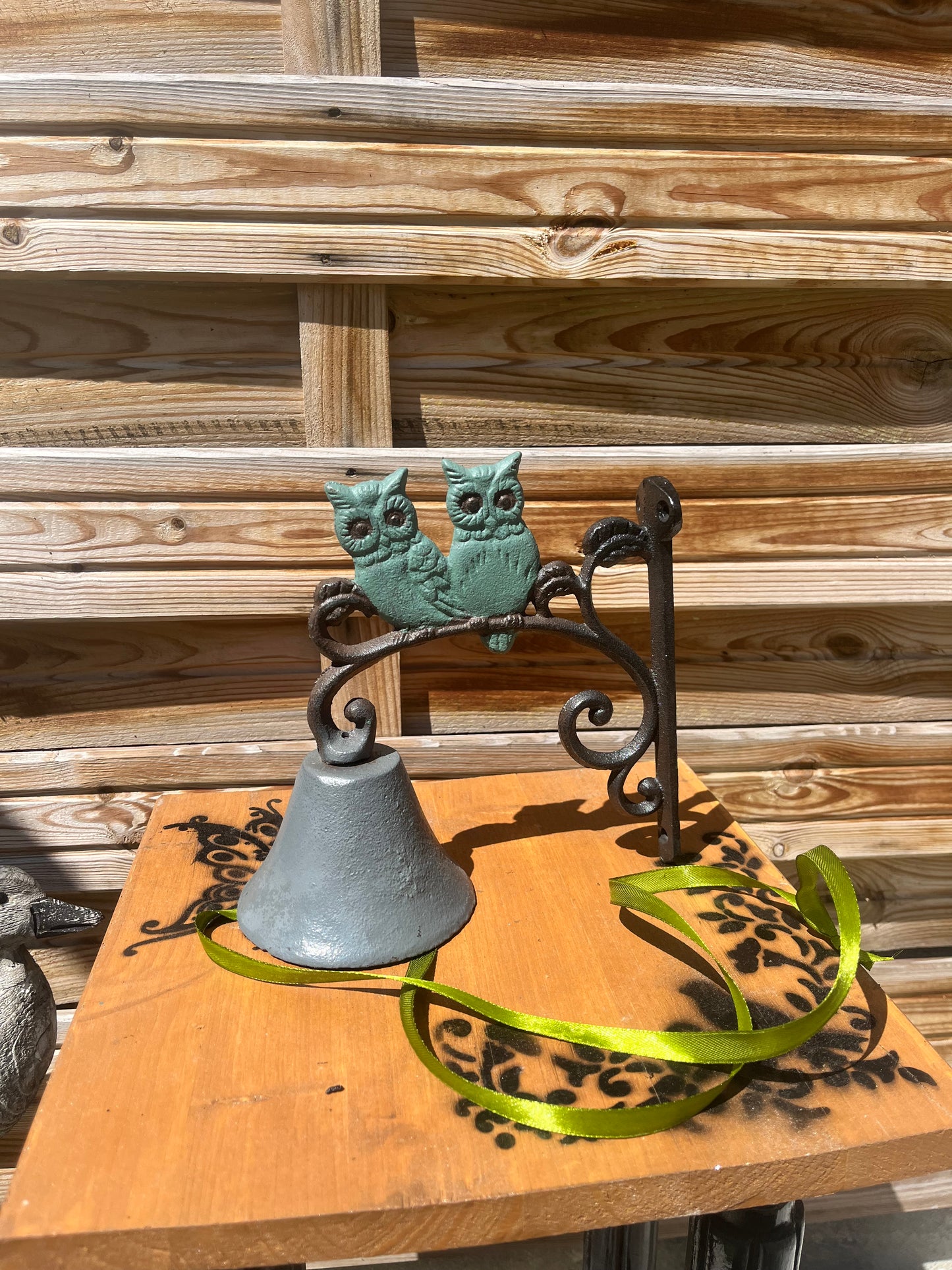 carillon avec couple de chouettes