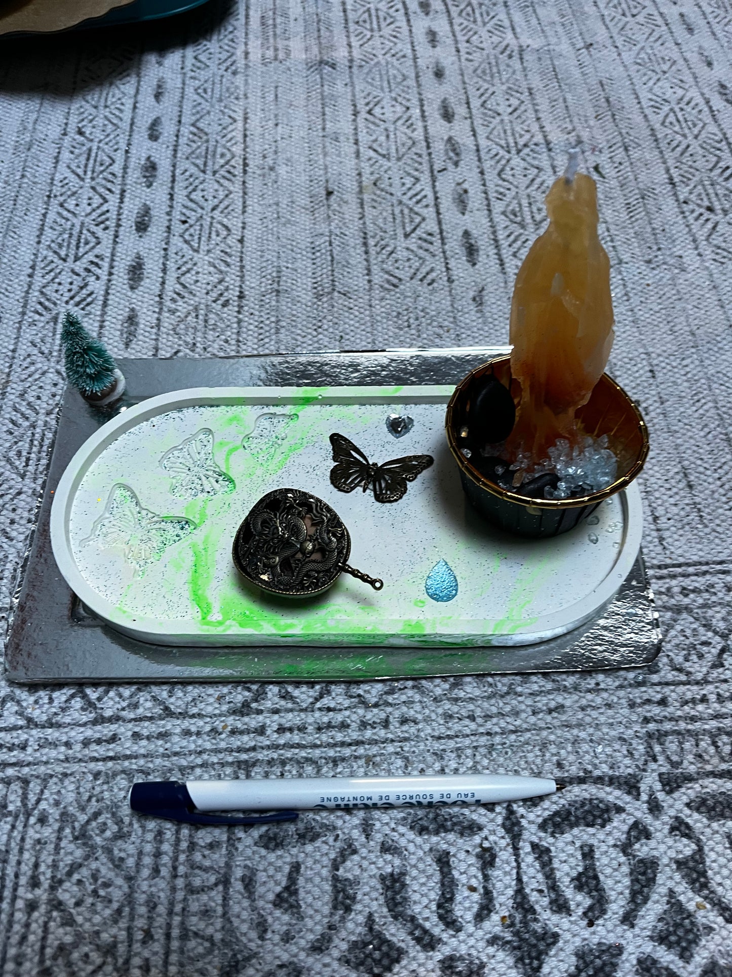 Bougie Sainte / plateau