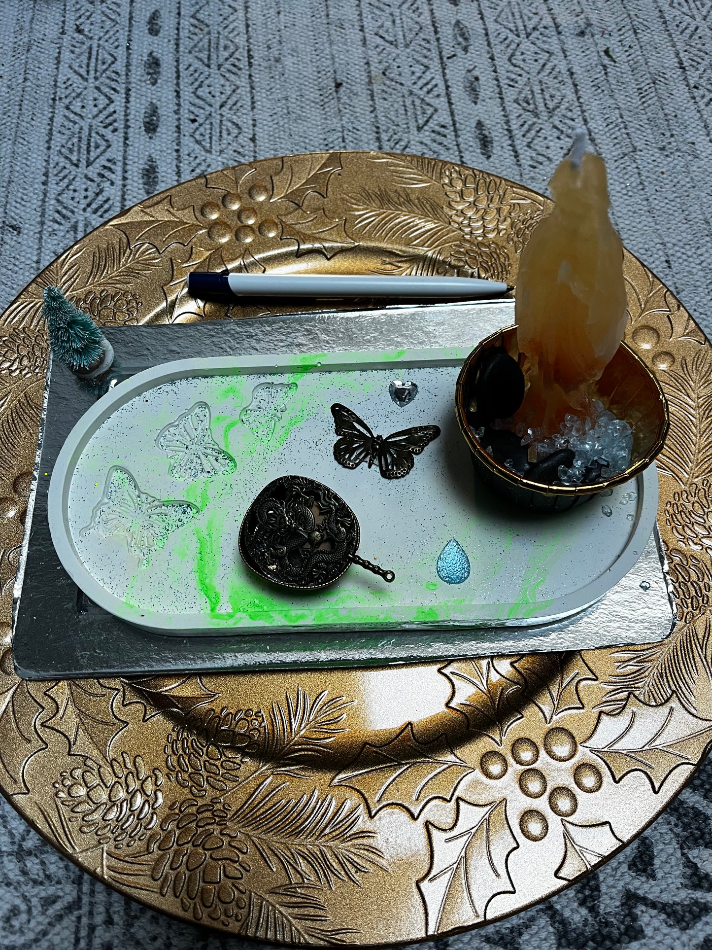 Bougie Sainte / plateau