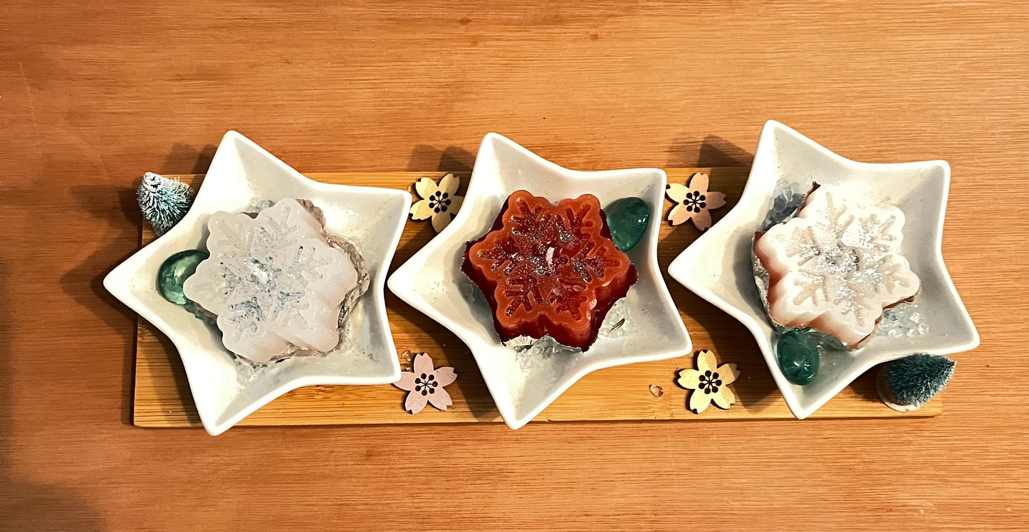 Porte bougies étoiles