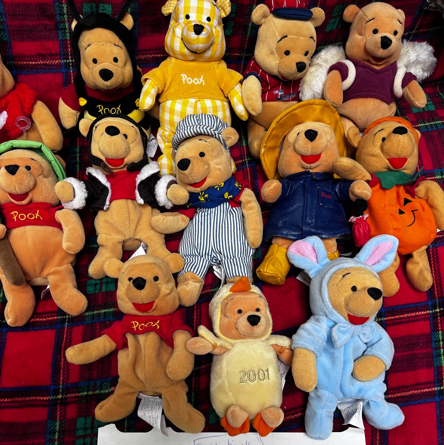 Peluches Winnie sans étiquettes, vendues à l unité