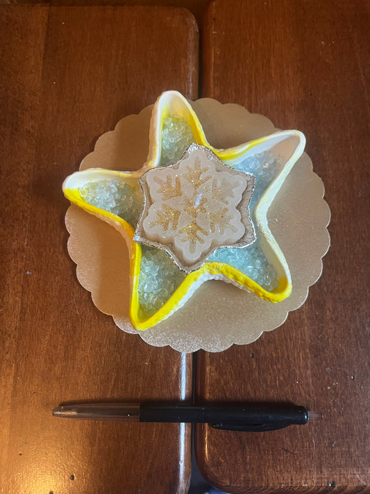 Porte bougie étoile de mer