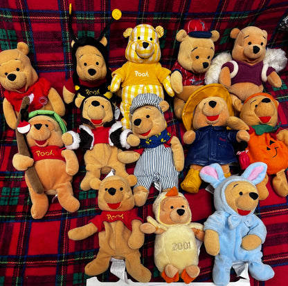 Peluches Winnie sans étiquettes, vendues à l unité