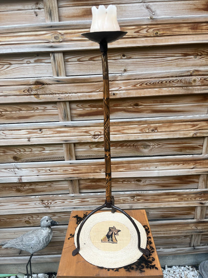 Porte bougie style africain