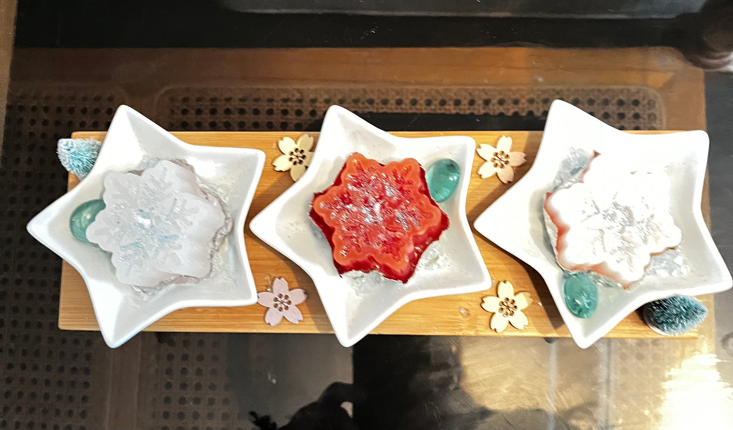 Porte bougies étoiles