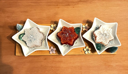 Porte bougies étoiles