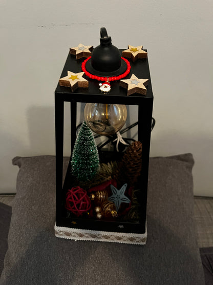 Centre de table Lampe de Noël