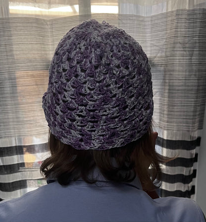 Bonnets en maille dentelle