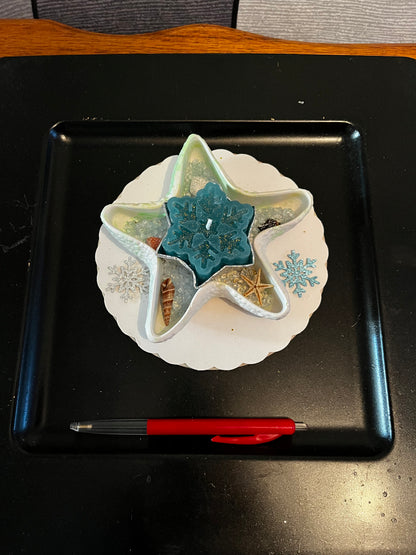 Porte bougie étoile de mer