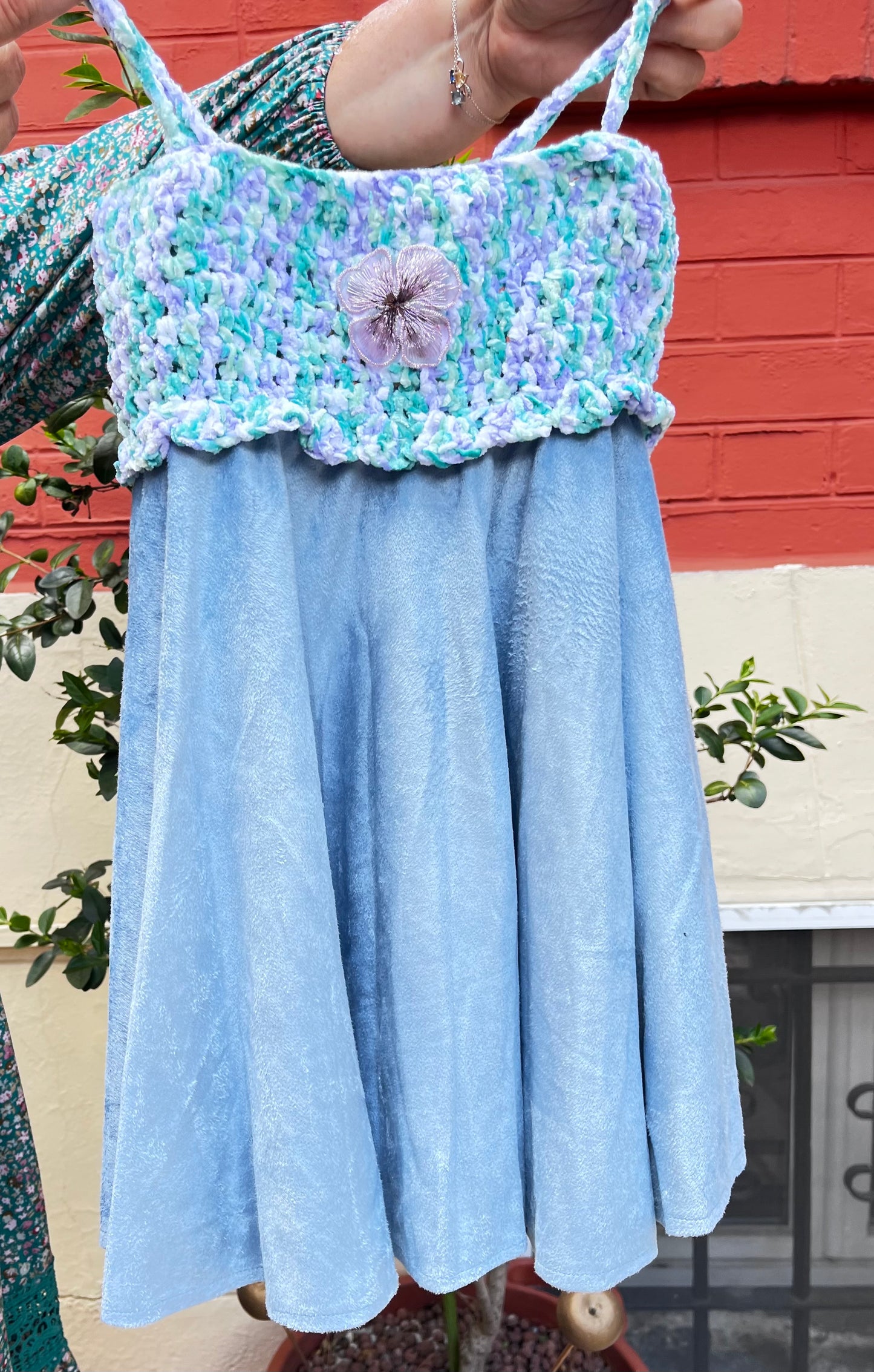 Robes avec haut en crochet