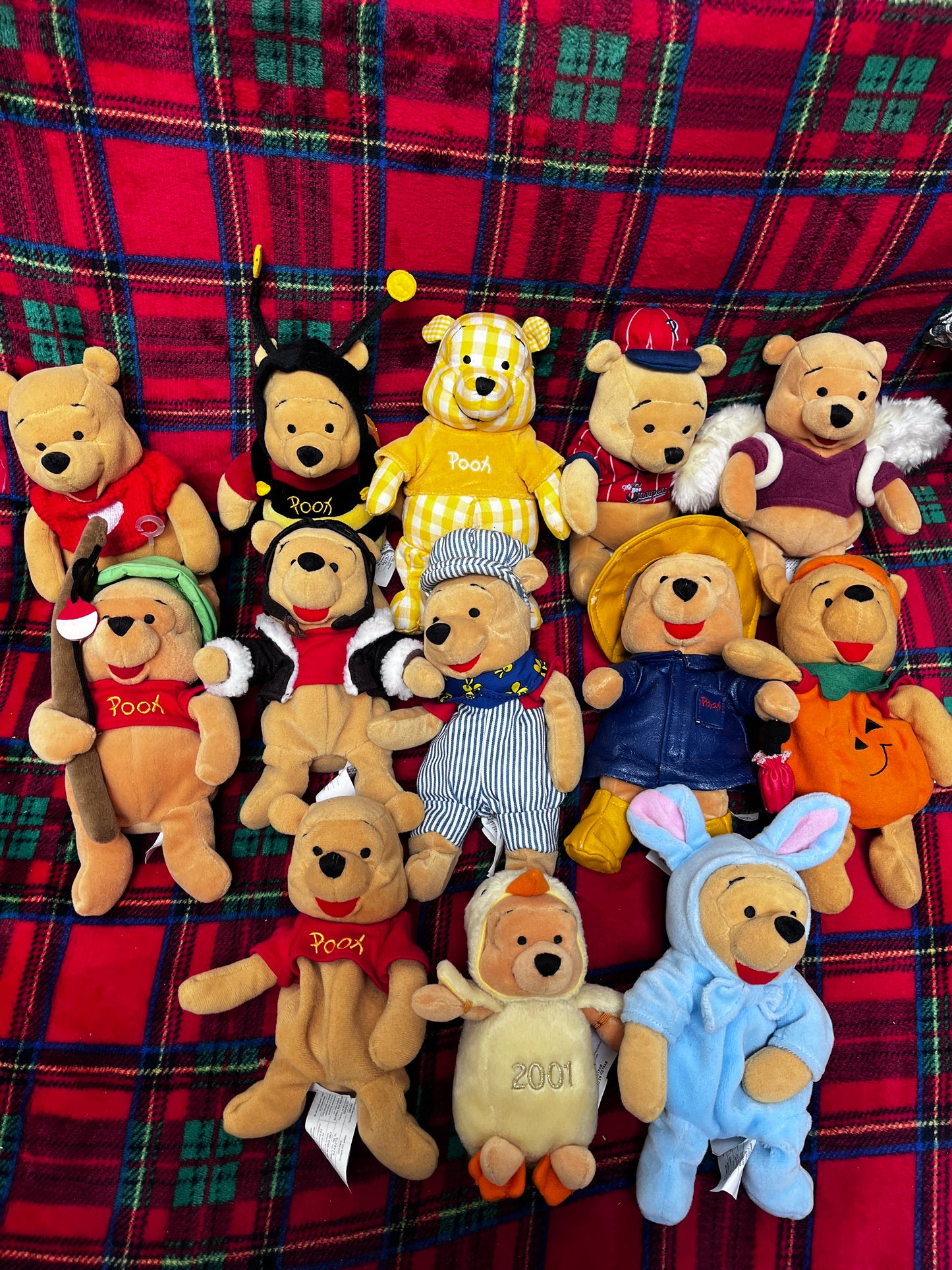 Peluches Winnie sans étiquettes, vendues à l unité