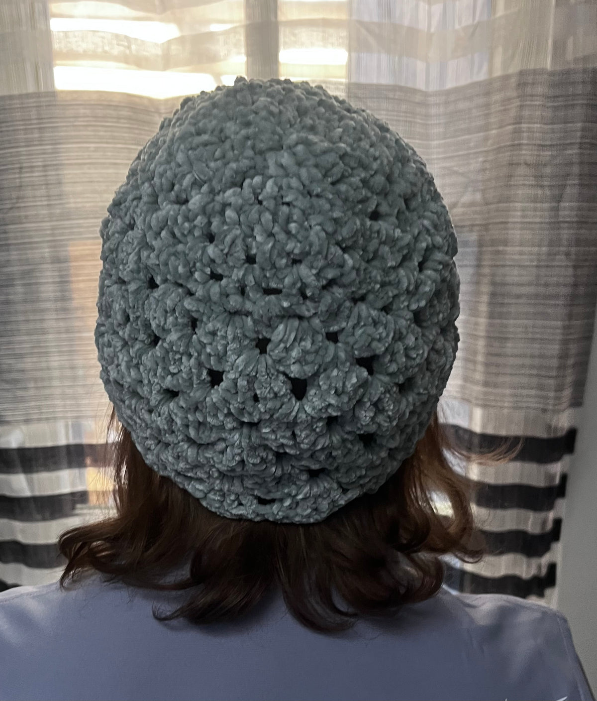 Bonnets en maille dentelle