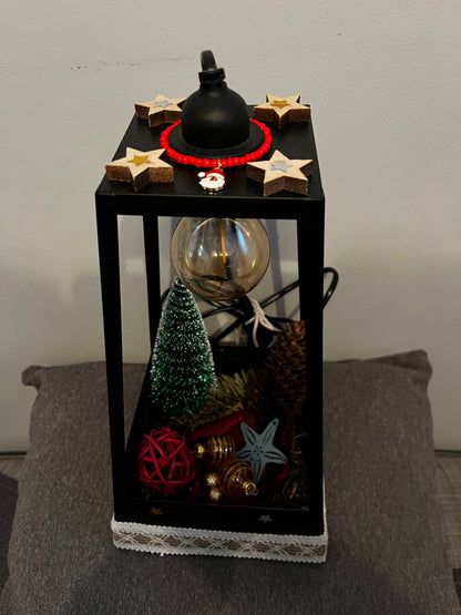 Centre de table Lampe de Noël