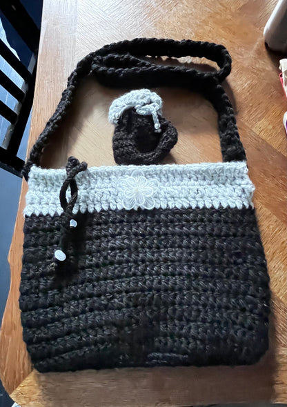 Sac noir et gris