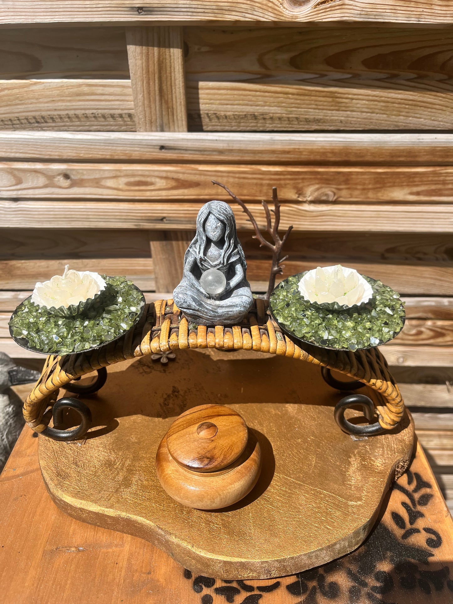 Porte bougies zen nature avec mise à prix à 69,00 euros