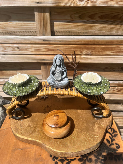 Porte bougies zen nature avec mise à prix à 69,00 euros